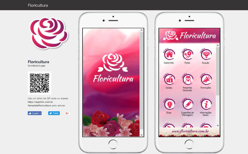 App Floricultura
