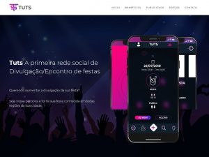 Tuts – O Aplicativo Para Sua Balada portfolio fortesweb