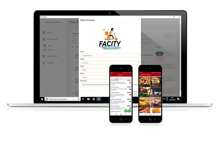 O jeito mais fácil de ter seu app delivery facity delivery o aplicativo de delivery exclusivo para sua empresa aplicativo